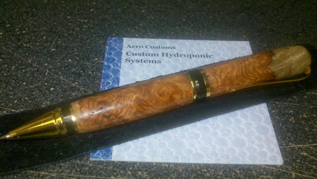 2 Tona Amboyna Burl cigar