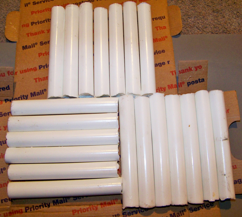 20 Pure White Blanks