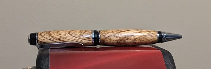 20181206 - Zebrawood - second pen