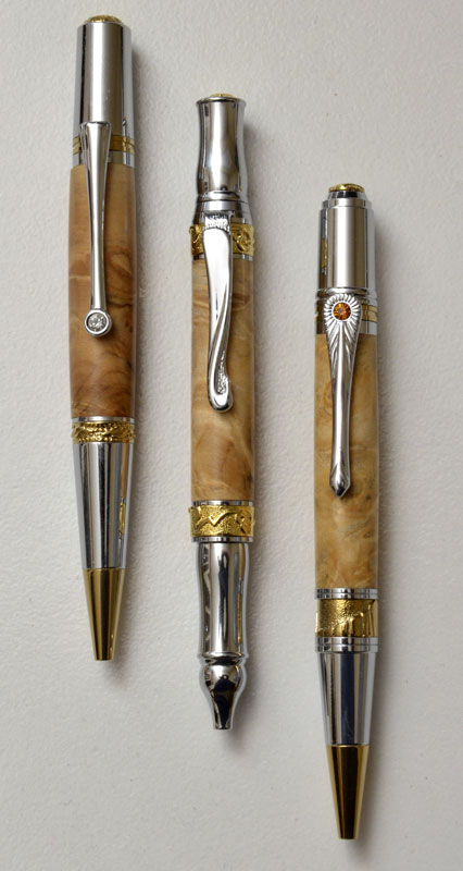 3 recent pens