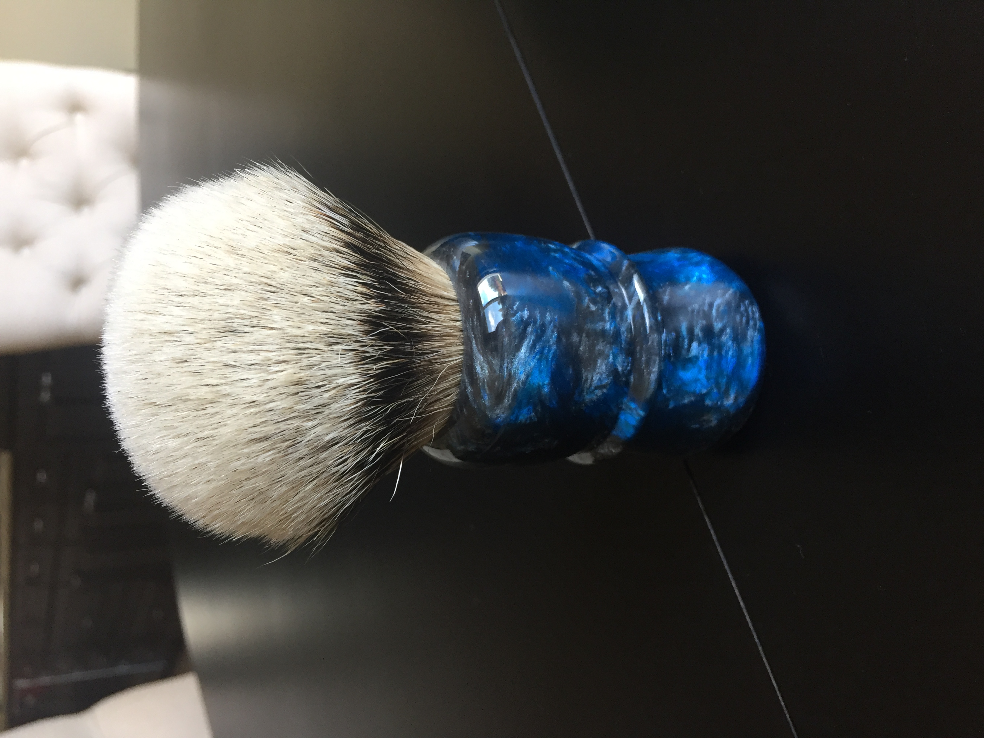 30mm knot Silvertip badger, shaving brush