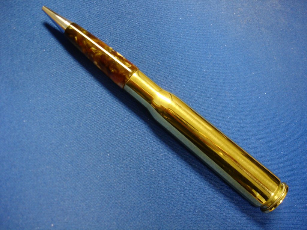 50 cal pen with acrylic tip