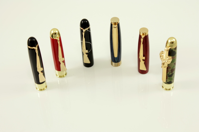 6 Bullet Pen tops