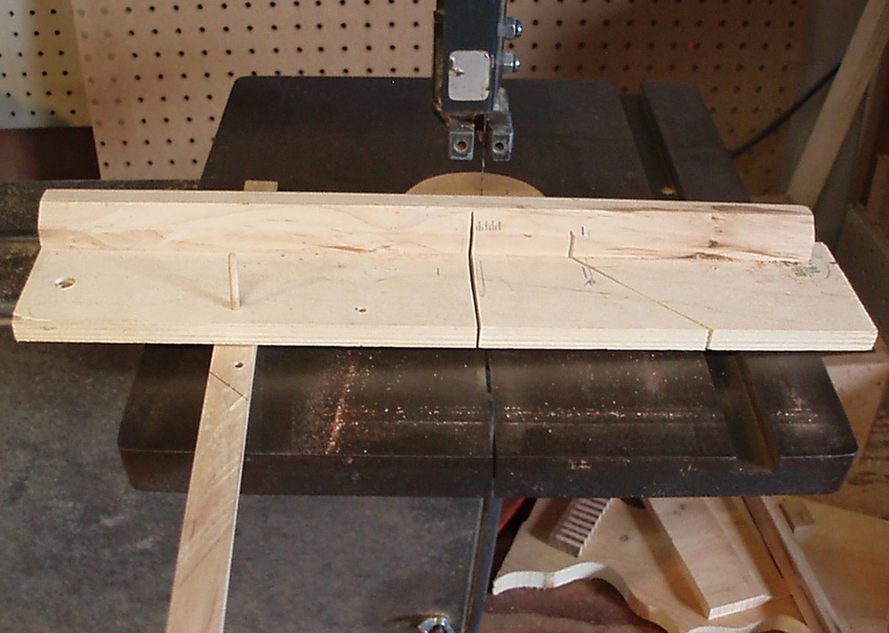 90 & 45 Bandsaw sled - 2