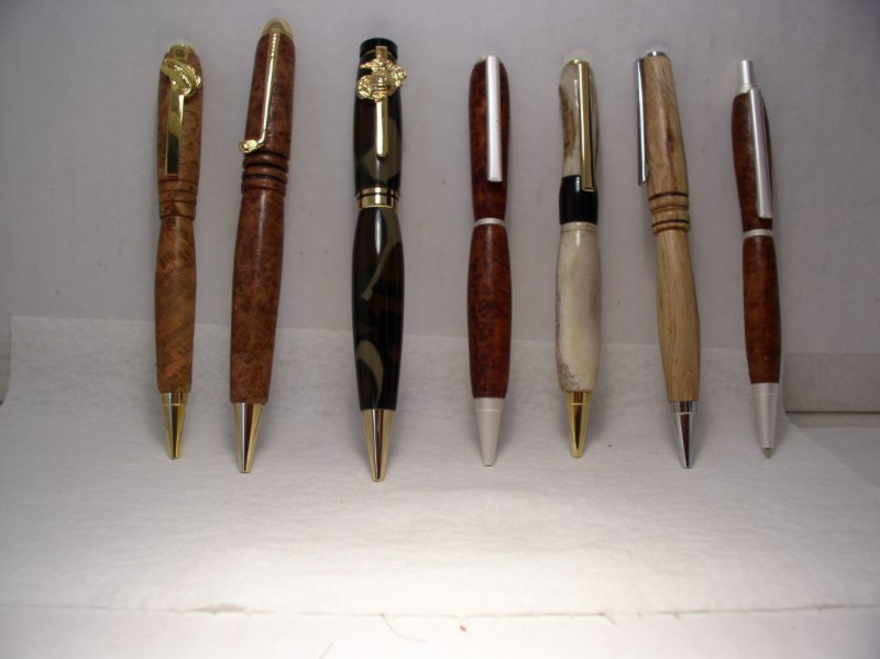 a couple pens