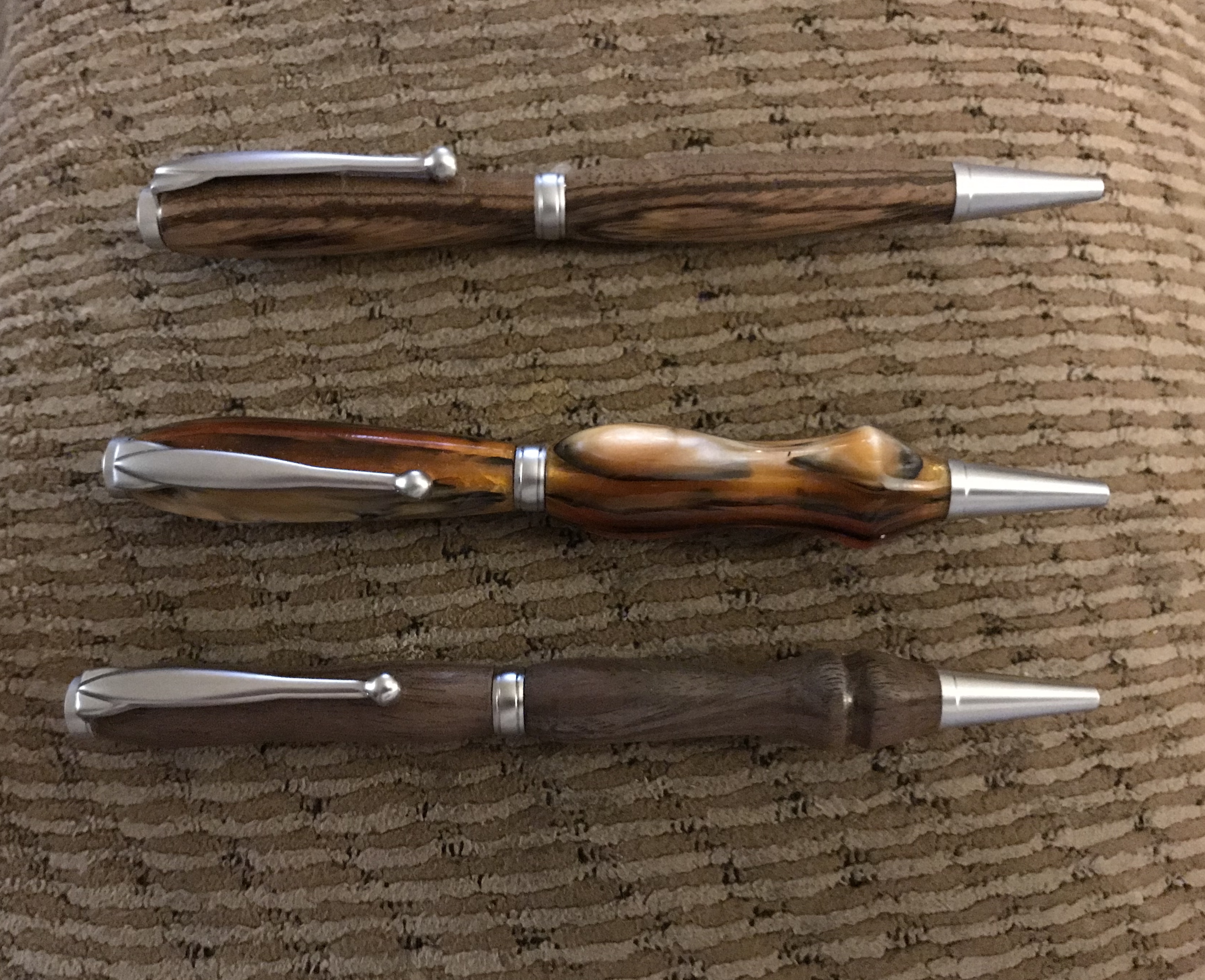 A few pens I’ve made
