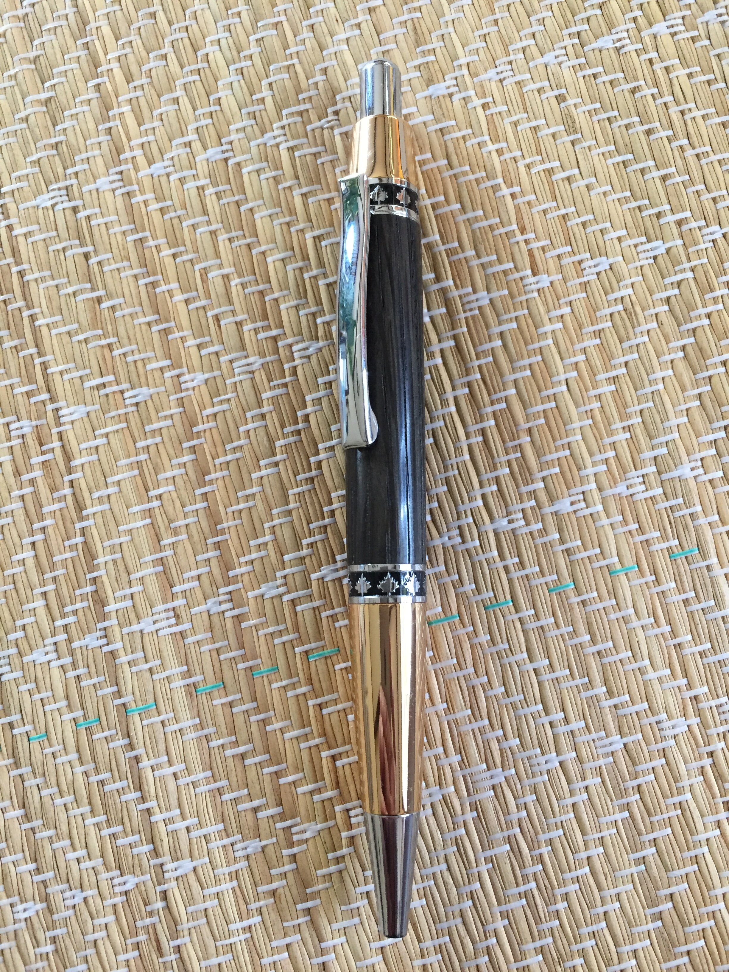 ABO on Sierra Maple in Gold Ti from William Wood Write