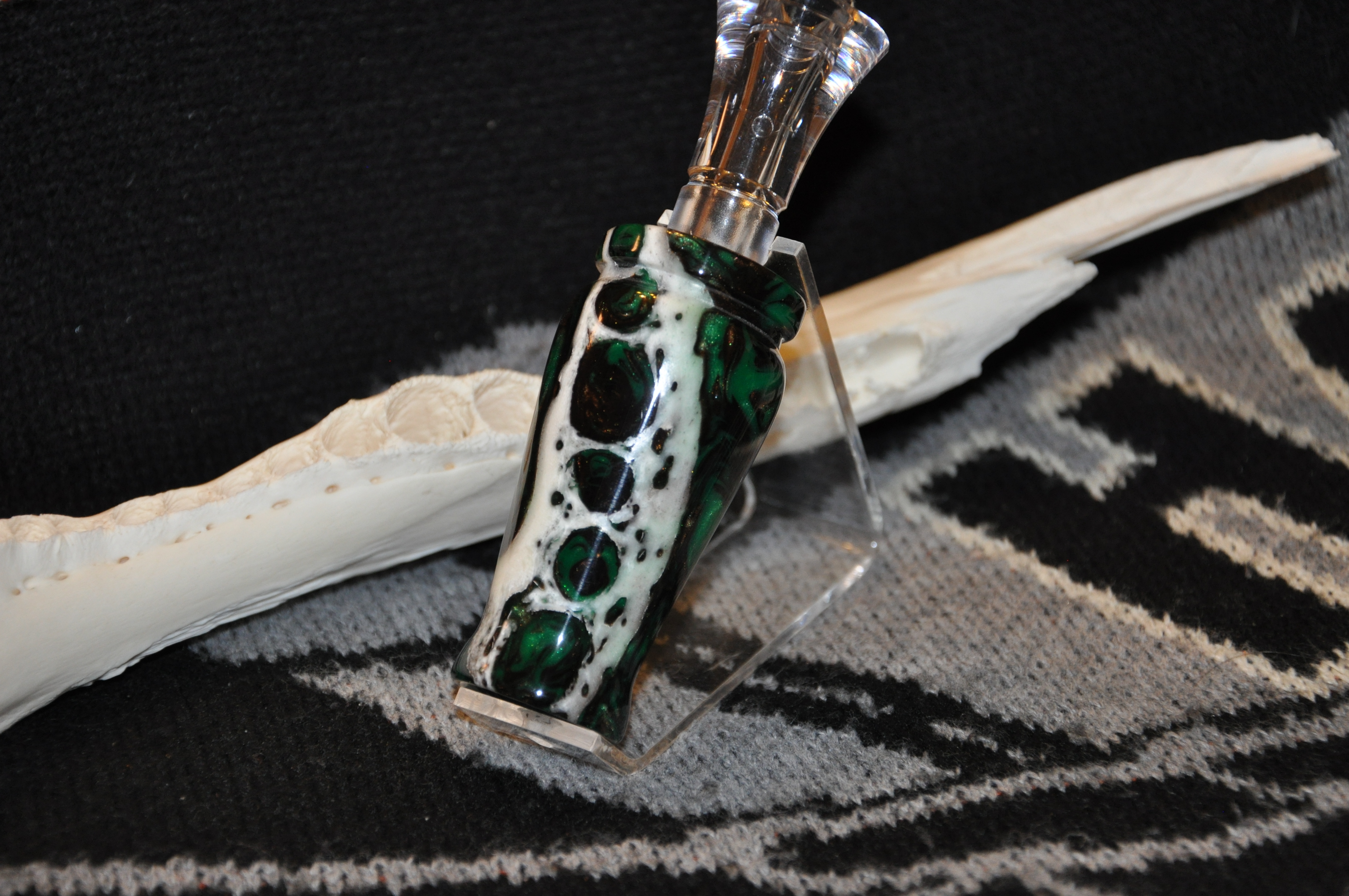 Alligator Jawbone Camouflage Color Duck Call