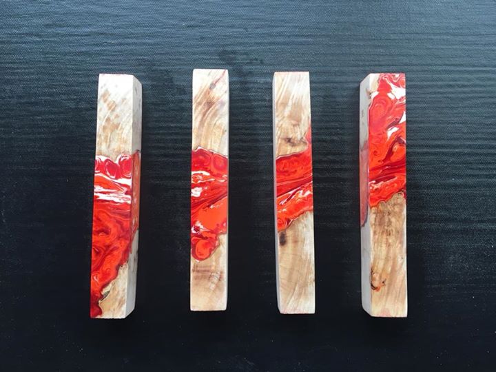 Alumilite & Maple Burl Blanks
