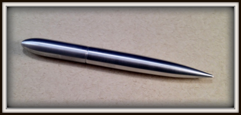 aluminum rollerball closed end pen