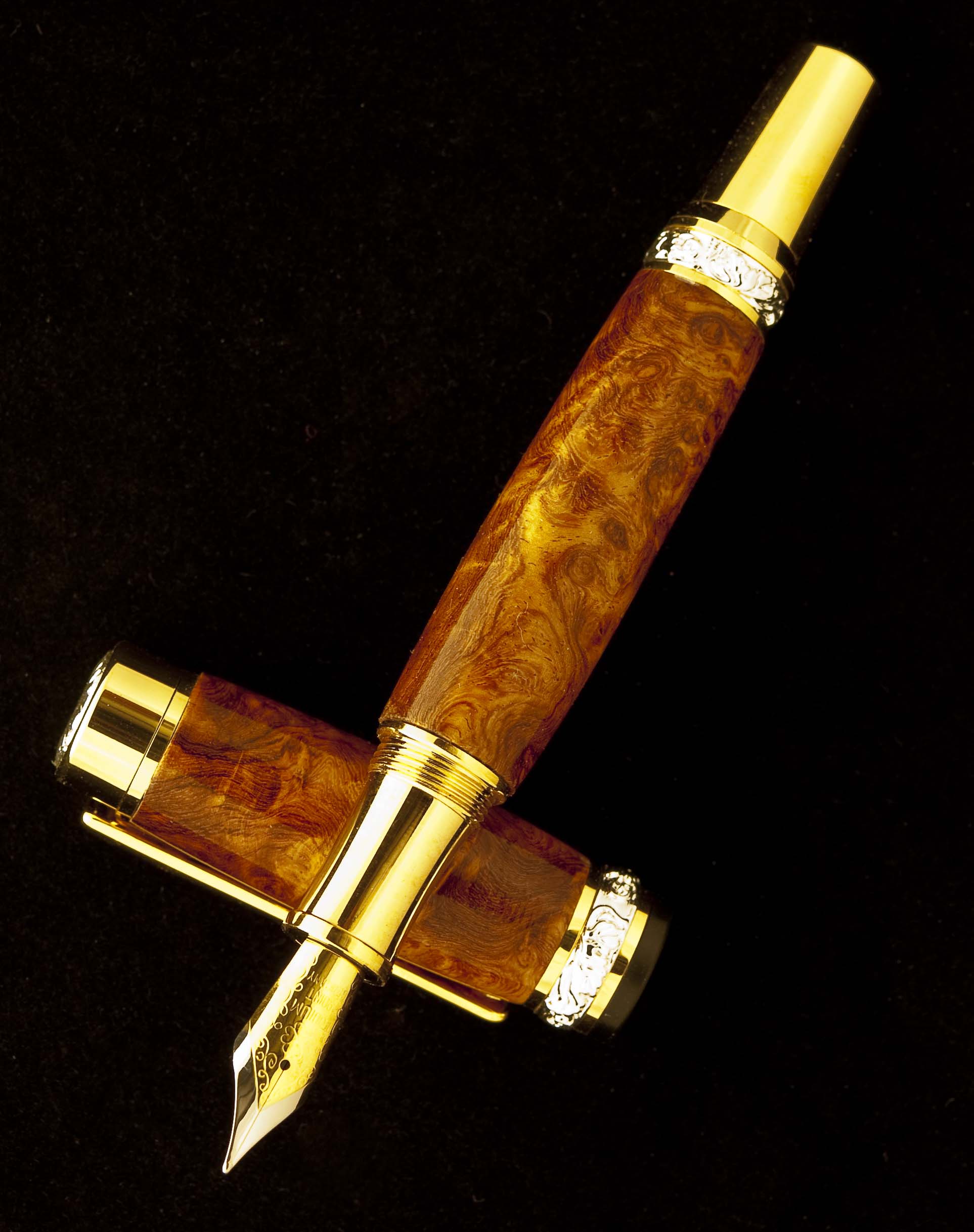 Amboyna Burl on Cambridge