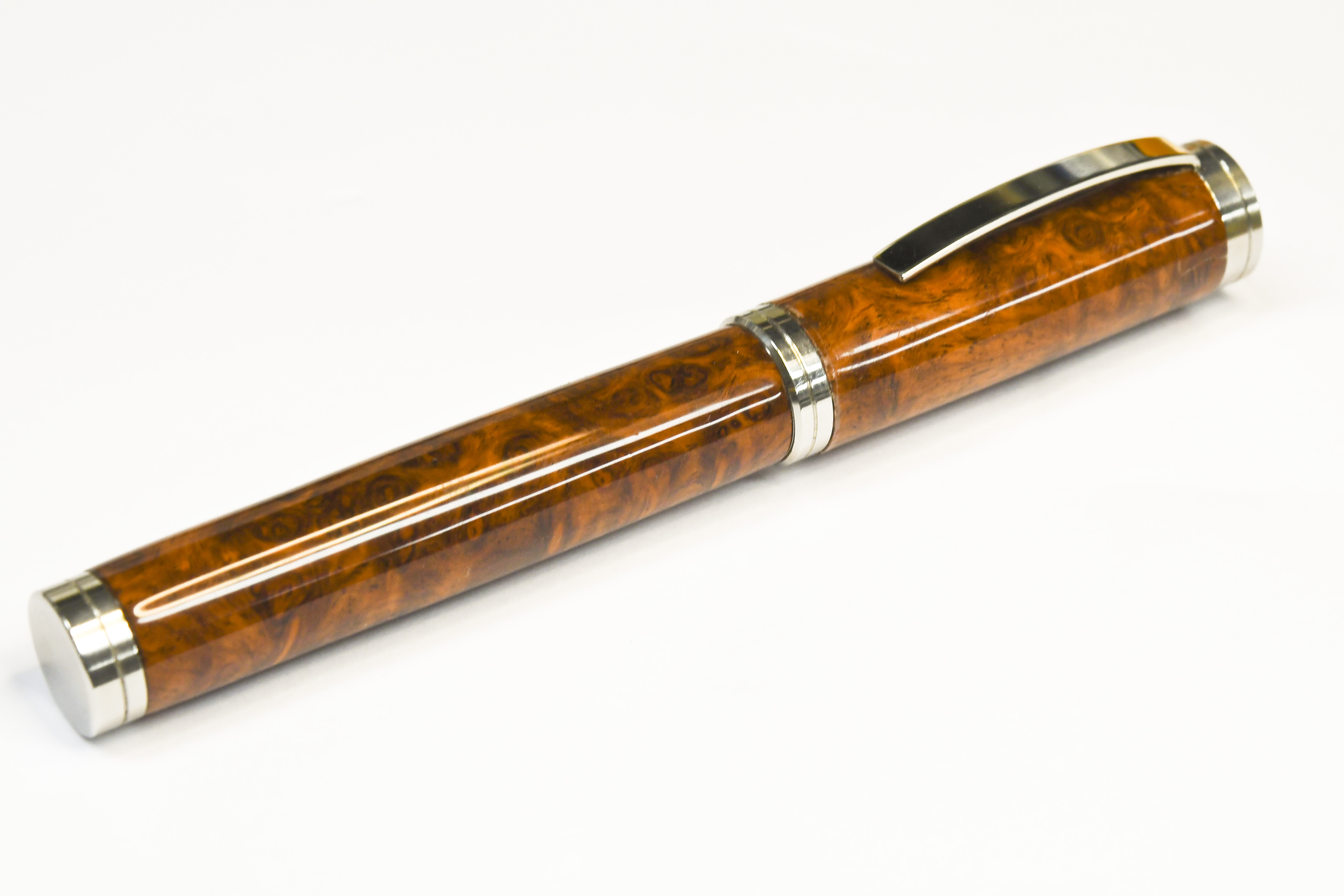 Amboyna Burl Shakespeare Fountain Pen