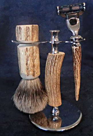 Antler shave set