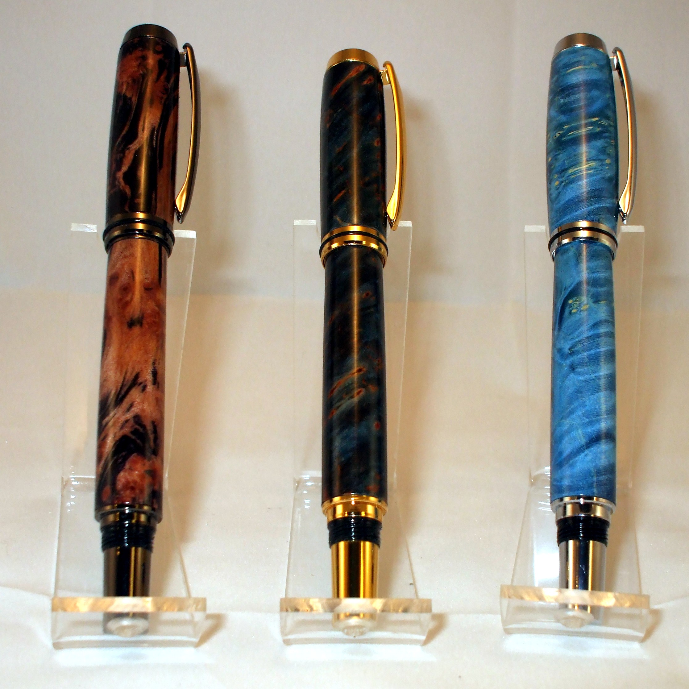 Aristocrat Fountain Pen x3