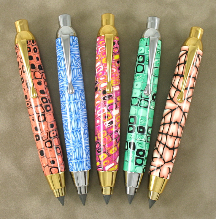 Artist Sketch Pencils with Polymer Clay | The International Association ...