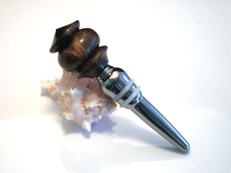 Asian Ebony Bottle Stopper