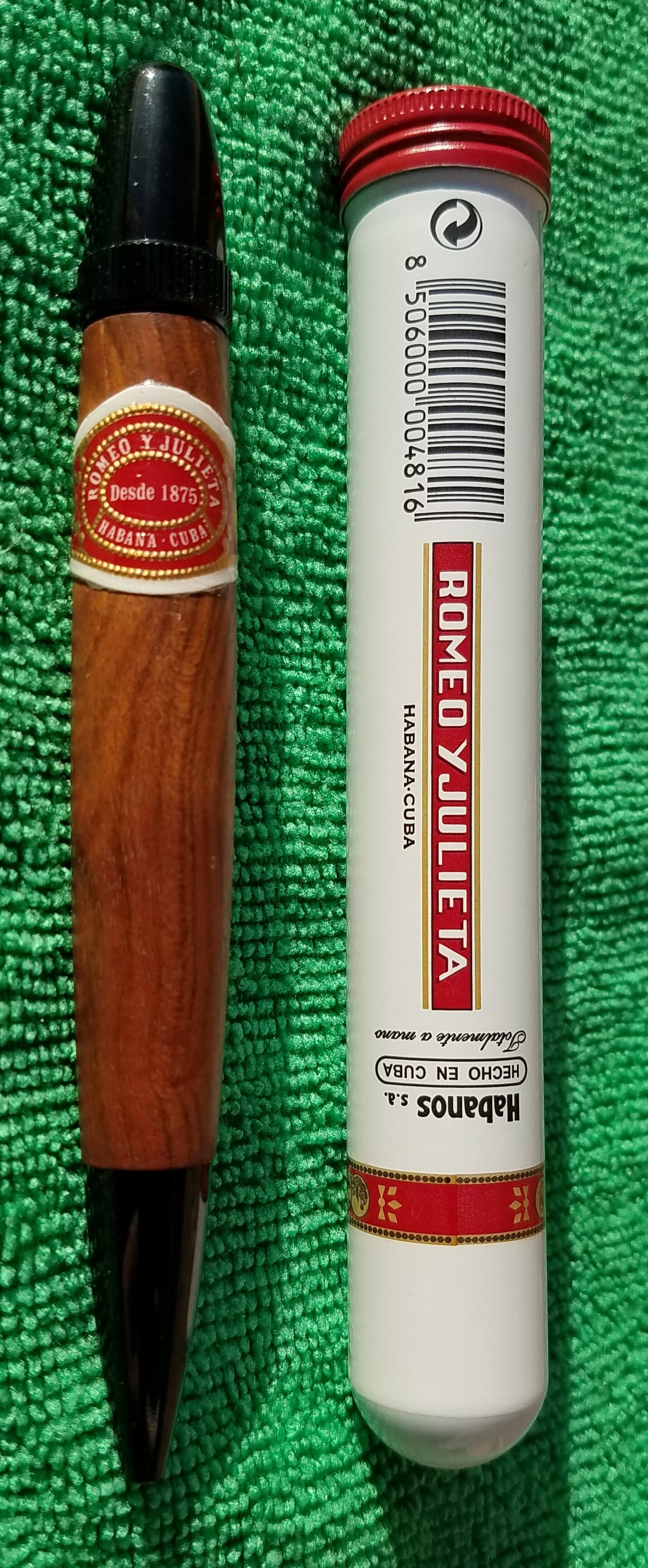 Atlas Pen Cigar Tube