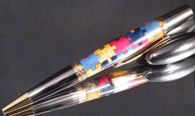 Austism Puzzle pen