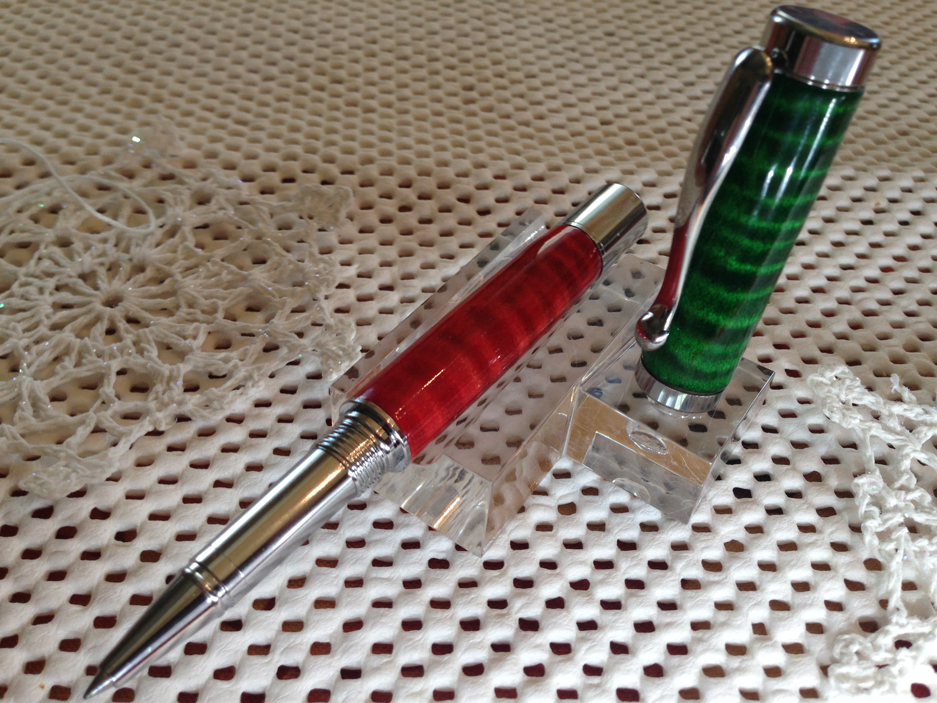 Aviation and Christmas pens