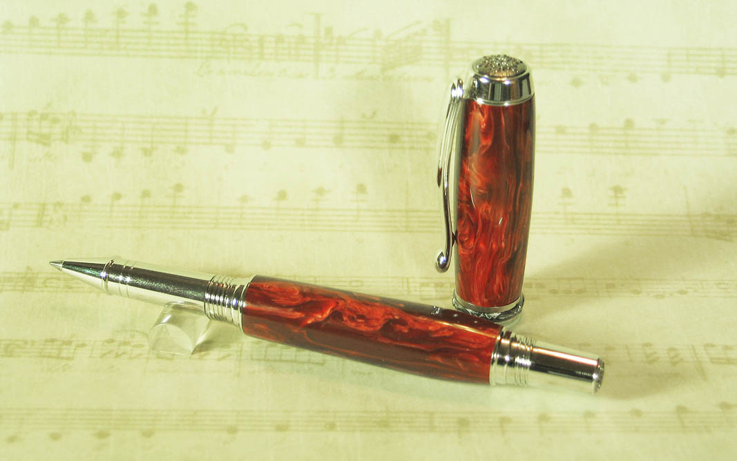 Bakelite - Red Swirl   JSII