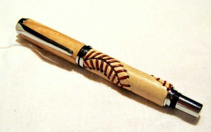 Baseball grip with ash cap