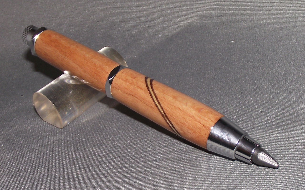 Beech Inlaid Shop Pencil