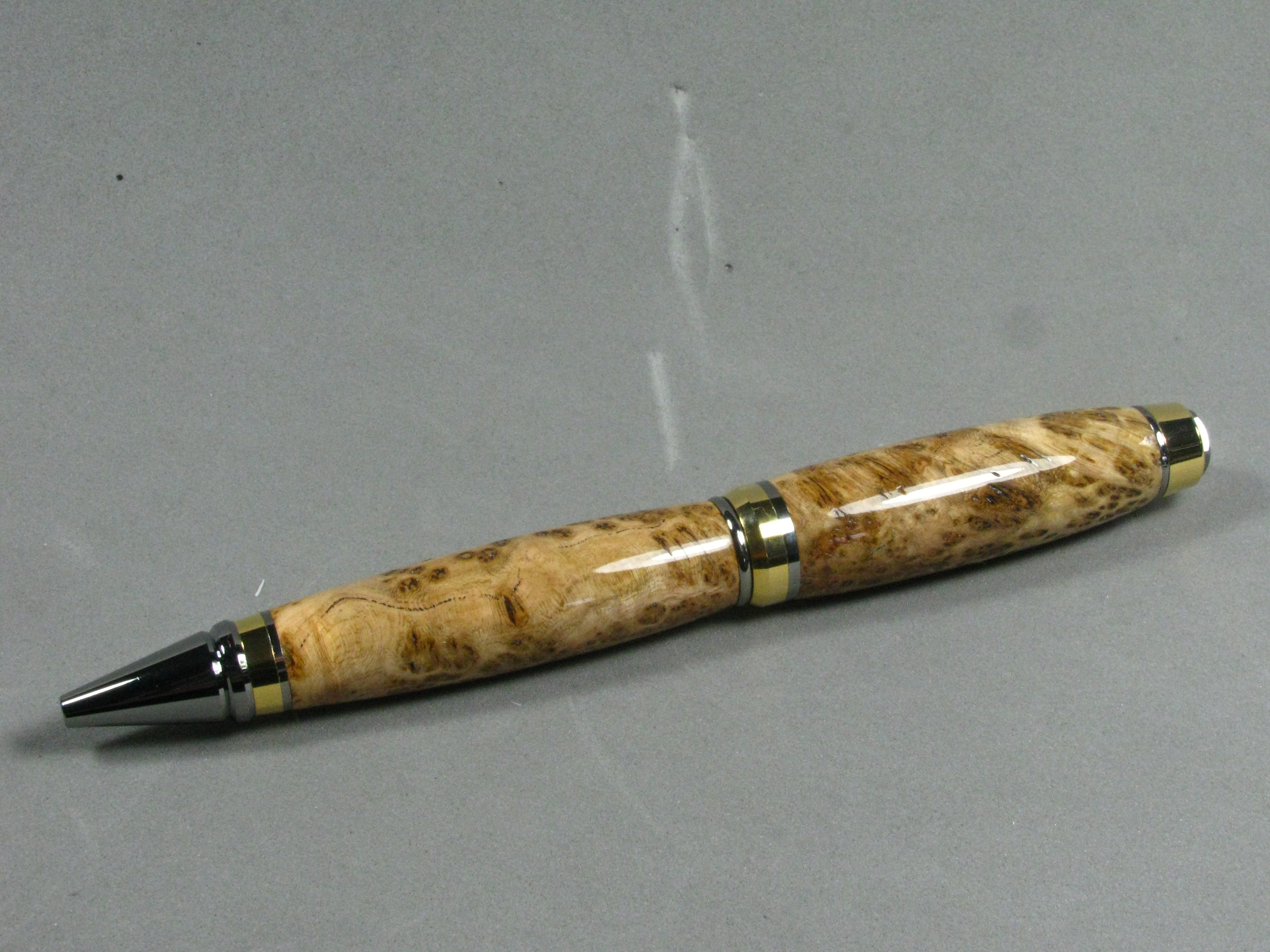 BL Cherry Birds Eye Burl Cigar w/ WTF Finish