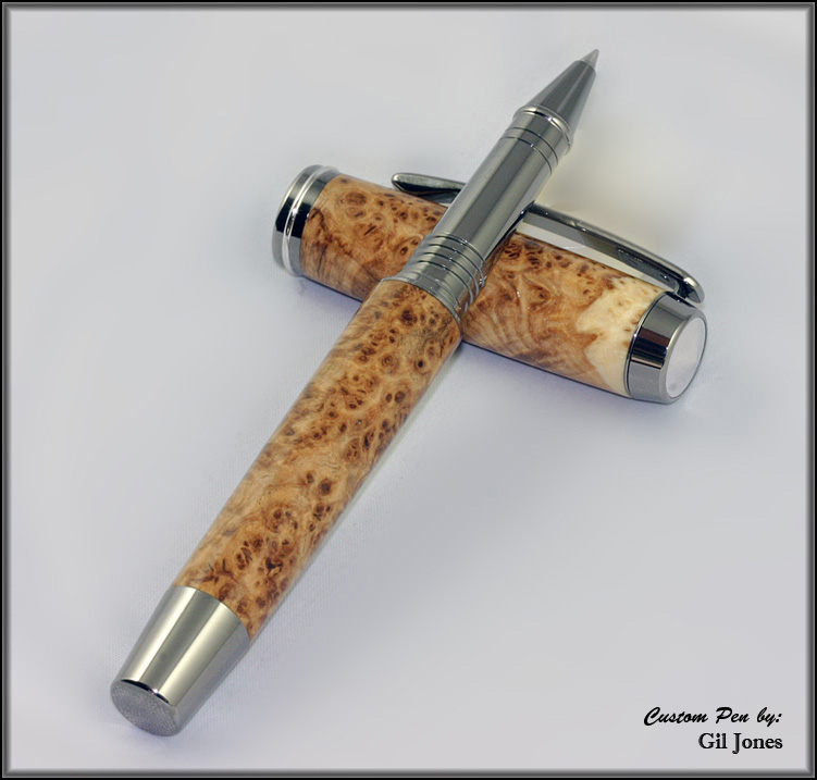 Black Ash Burl Pen