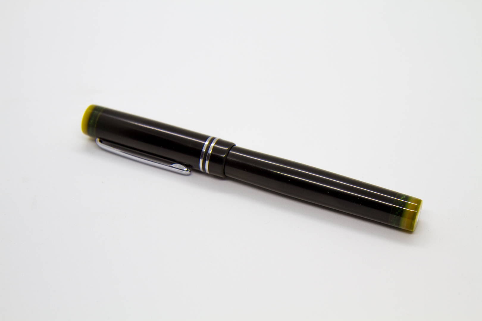 Black Ebonite and evergreen