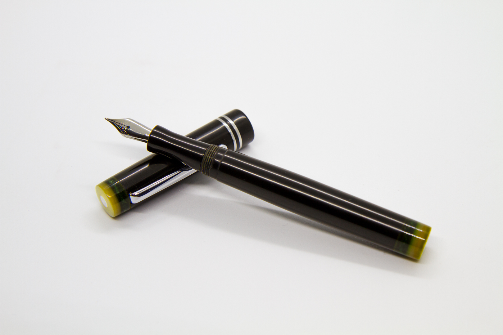 Black Ebonite and evergreen