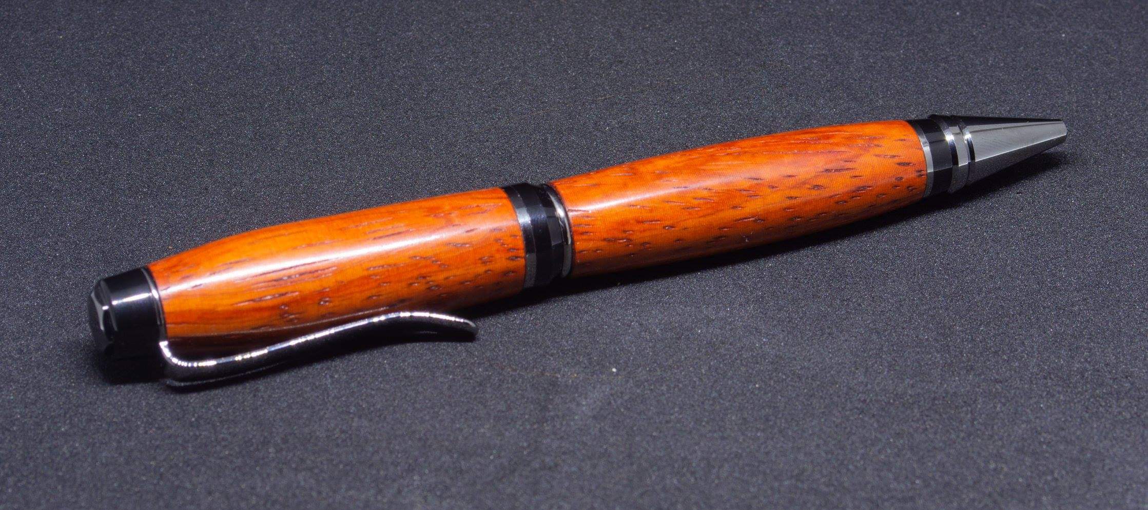 Black Titanium + Padauk cigar