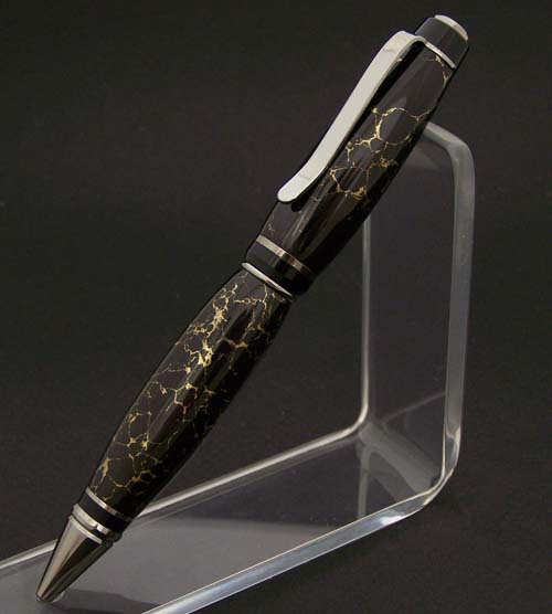 Black w/Gold Web Tru-Stone Cigar