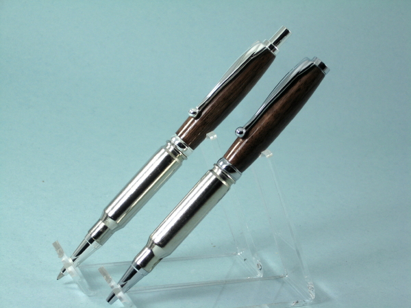 Black Walnut and .308 Nickel cartridge