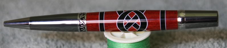 Bloodwood celtic knot