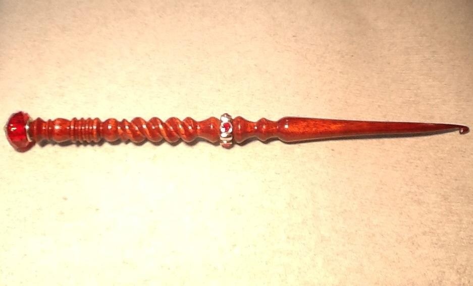 Bloodwood Crochet hook