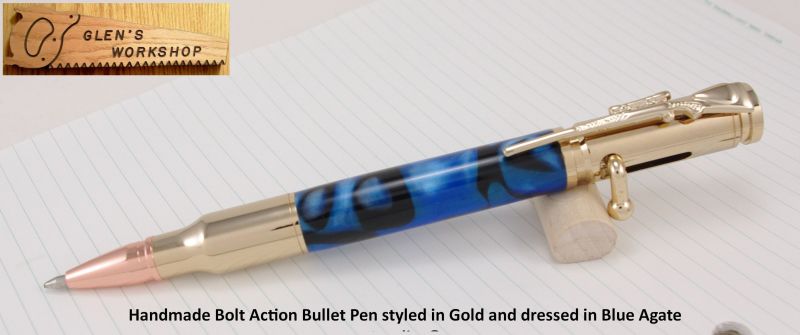 Blue Agate Bolt Action