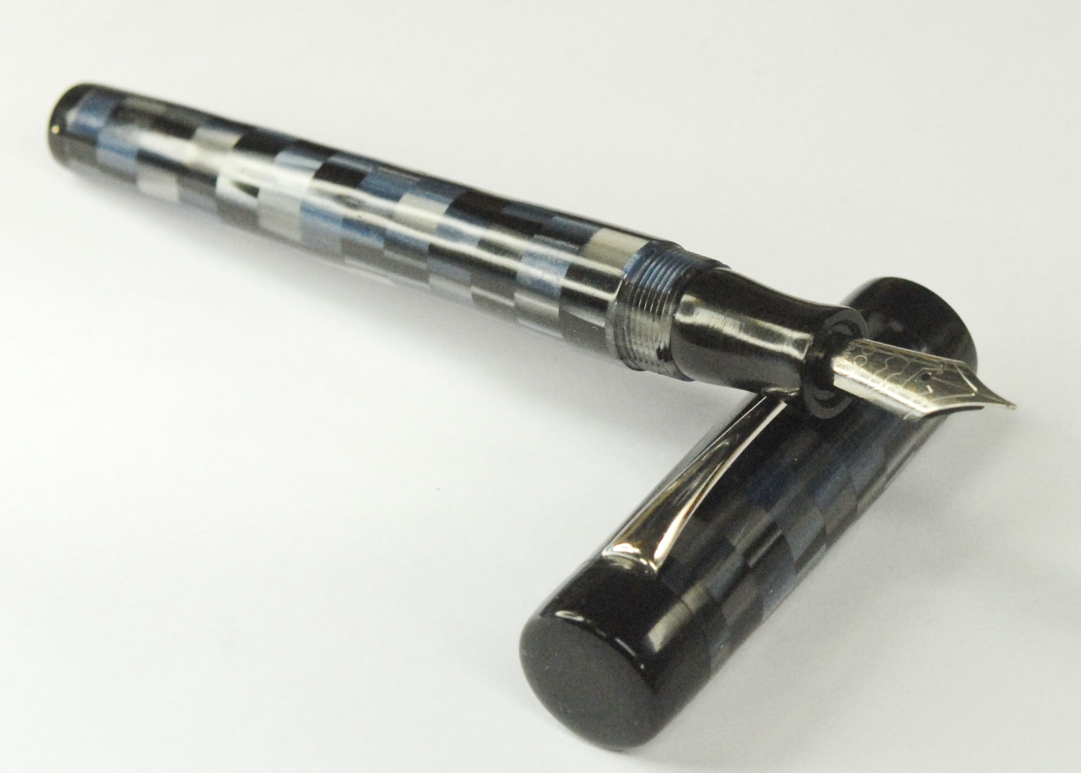 Blue Mosaic Fountain Pen