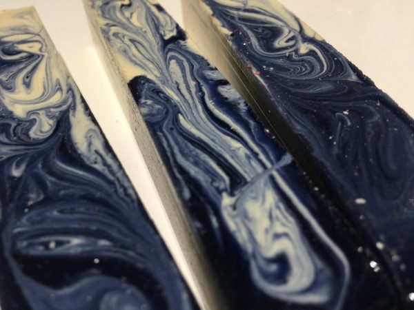 Blue & White pen blanks