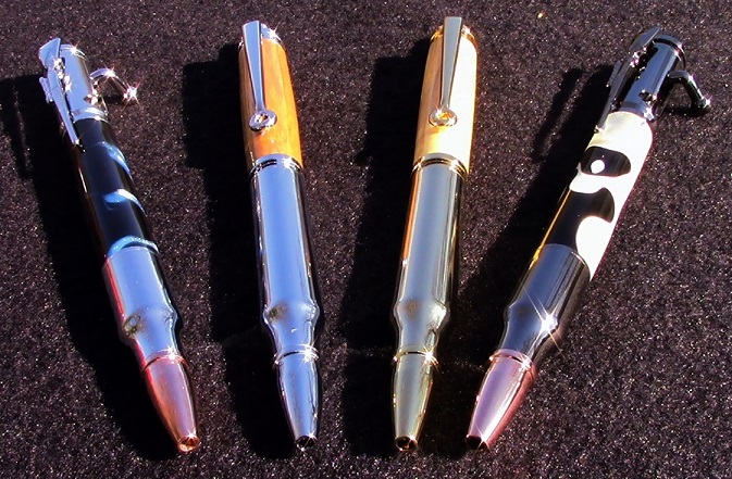 Bolt and Click action .30 cal pens