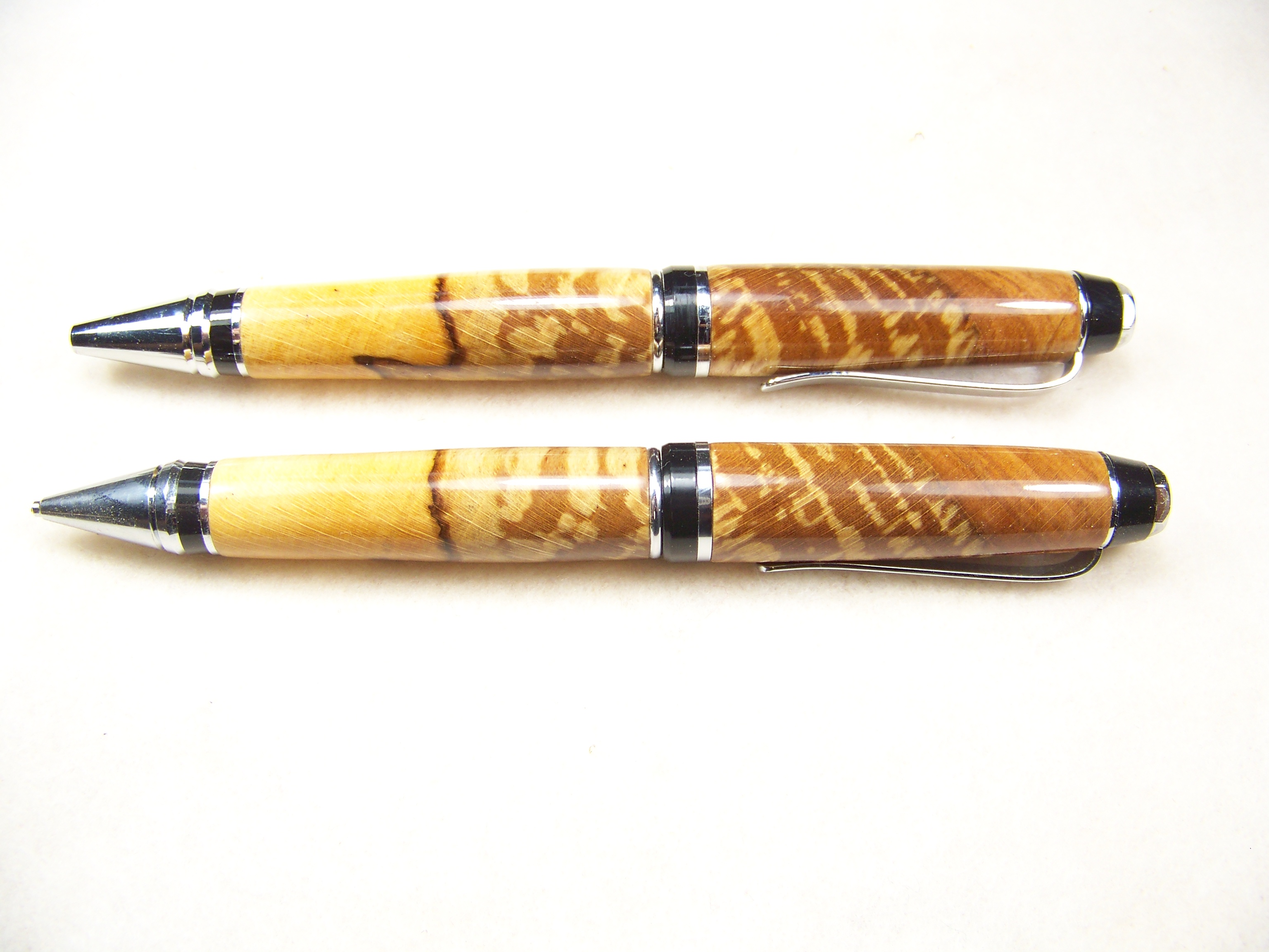 Book Matched Cigar Pen and Pencil