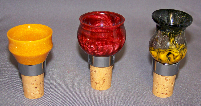 Bottle Stopper Trio