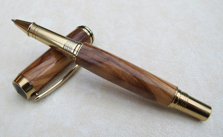 BOW Jr Gent Rollerball Ti-Gold open