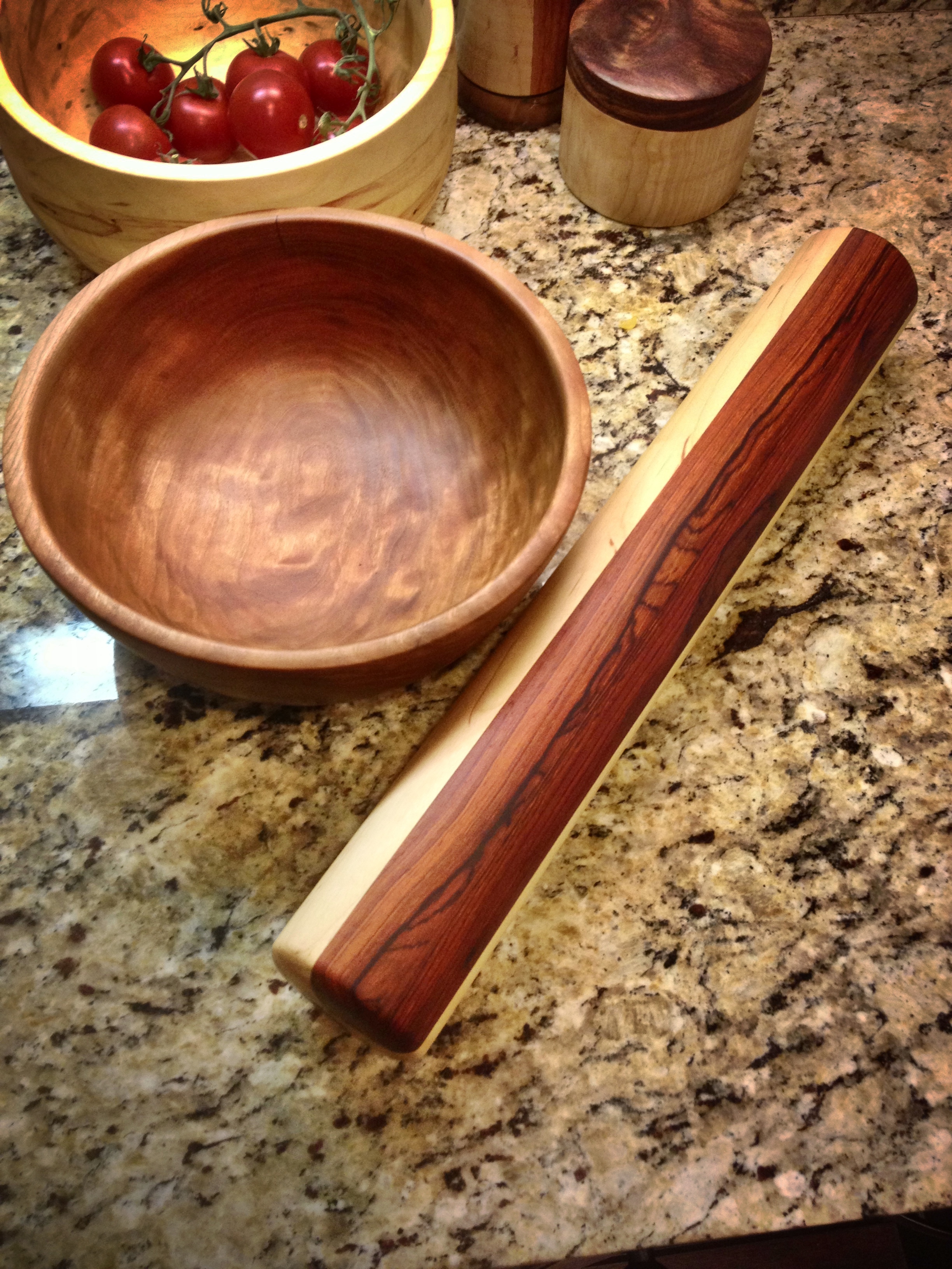 Bowl and Rolling Pin
