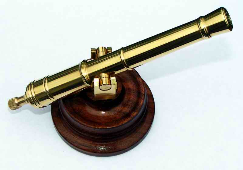 Brass cannon pen