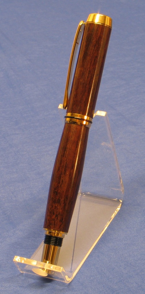 Brazilian Rosewood Baron (Gold Ti)