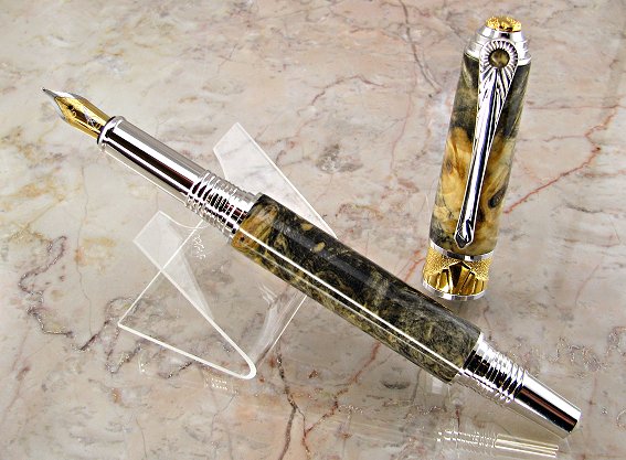 Broadwell Art Deco with Buckeye Burl