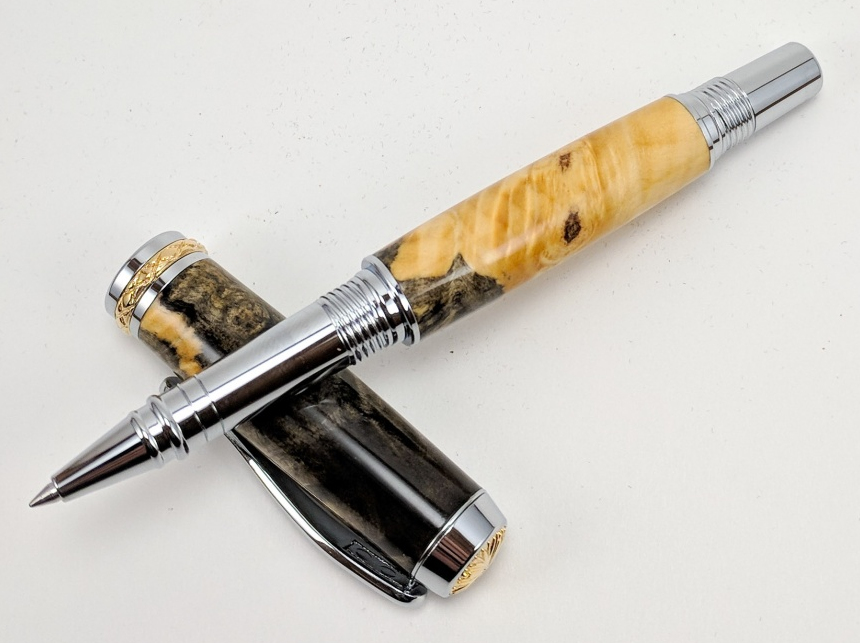 Buckeye Burl Triton Rollerball