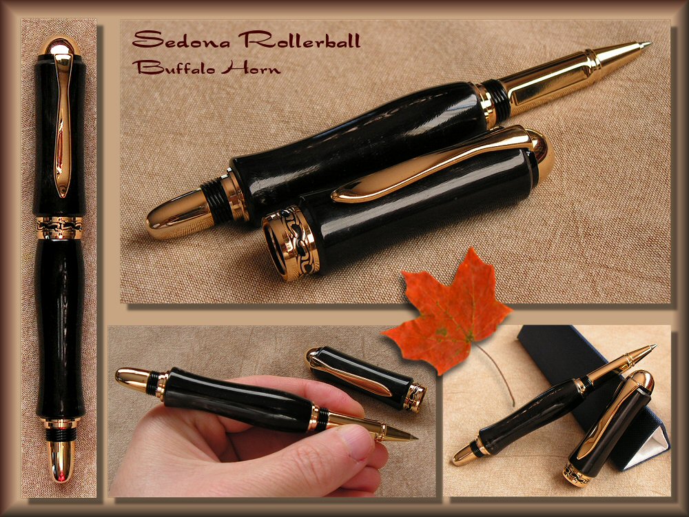 Buffalo Horn Sedona Rollerball Pen