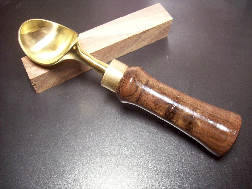 California Walnut Ice Cream Scoop