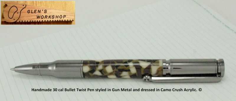 Camo Crush Bullet Pen